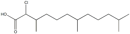  1-Chloro-2,6,10-trimethylundecane-1-carboxylic acid