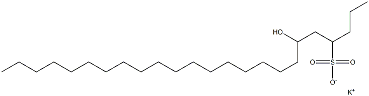 6-Hydroxytetracosane-4-sulfonic acid potassium salt