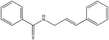 N-(3-Phenyl-2-propenyl)benzothioamide