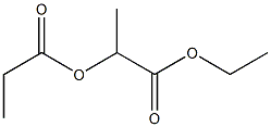 2-(Propionyloxy)propionic acid ethyl ester Structure