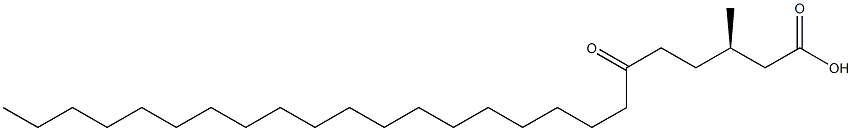 [R,(+)]-3-Methyl-6-oxopentacosanoic acid|