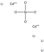 Orthosilicic acid dilithiumcadmium salt