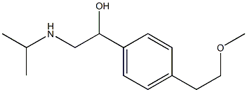  2-Isopropylamino-1-[4-(2-methoxyethyl)phenyl]ethanol