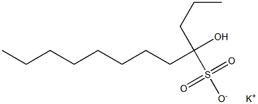  4-Hydroxydodecane-4-sulfonic acid potassium salt