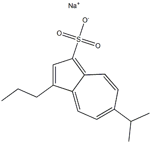  6-Isopropyl-3-propylazulene-1-sulfonic acid sodium salt