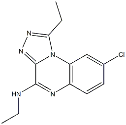 8-Chloro-4-ethylamino-1-ethyl[1,2,4]triazolo[4,3-a]quinoxaline