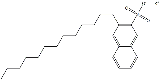  3-Tridecyl-2-naphthalenesulfonic acid potassium salt