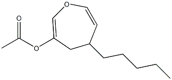  4-Pentyl-6-acetoxy-4,5-dihydrooxepin