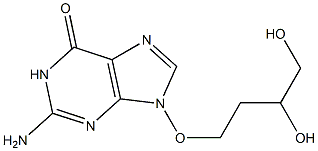 2-Amino-9-(3,4-dihydroxybutoxy)-9H-purin-6(1H)-one