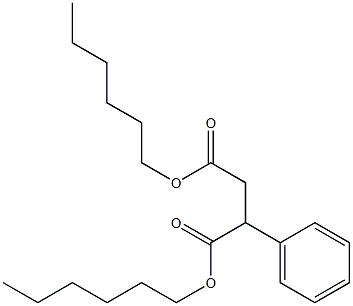 Phenylsuccinic acid dihexyl ester