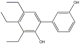 3,4,5-Triethyl-1,1'-biphenyl-2,3'-diol