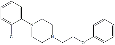  1-(2-Chlorophenyl)-4-(2-phenoxyethyl)piperazine
