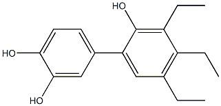3',4',5'-Triethyl-1,1'-biphenyl-2',3,4-triol