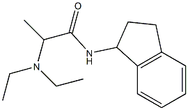 2-(Diethylamino)-N-(indan-1-yl)propionamide