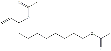 1,9-Diacetoxy-10-undecene Structure