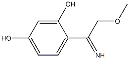  4-(1-Imino-2-methoxyethyl)-1,3-benzenediol