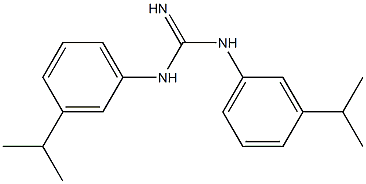 1,3-Bis(3-isopropylphenyl)guanidine,,结构式