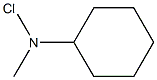 N-Chloro-N-methylcyclohexylamine,,结构式