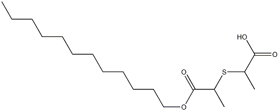 2,2'-Thiobis(propionic acid dodecyl) ester Structure