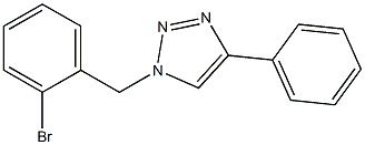 1-(2-Bromobenzyl)-4-phenyl-1H-1,2,3-triazole|