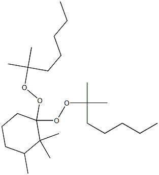 2,2,3-Trimethyl-1,1-bis(1,1-dimethylhexylperoxy)cyclohexane