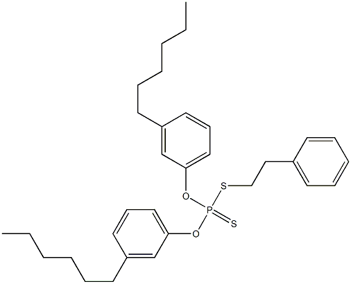 Dithiophosphoric acid O,O-bis(3-hexylphenyl)S-(2-phenylethyl) ester