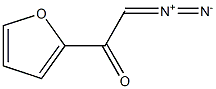 2-(Diazoacetyl)furan Structure