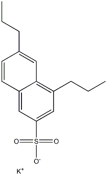 4,6-Dipropyl-2-naphthalenesulfonic acid potassium salt