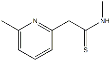 N,6-Dimethyl-2-pyridinethioacetamide Structure
