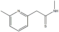 N,6-Dimethyl-2-pyridinethioacetamide 结构式