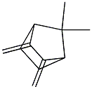 7,7-Dimethyl-2,3-dimethylenebicyclo[2.2.1]heptane Structure