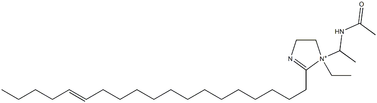 1-[1-(Acetylamino)ethyl]-1-ethyl-2-(14-nonadecenyl)-2-imidazoline-1-ium|