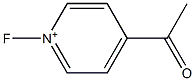  1-Fluoro-4-acetylpyridinium