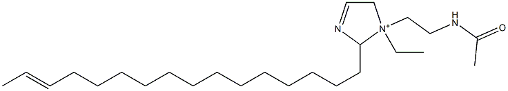 1-[2-(Acetylamino)ethyl]-1-ethyl-2-(14-hexadecenyl)-3-imidazoline-1-ium|