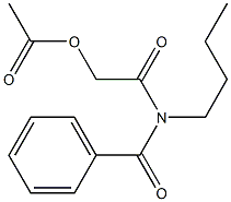 N-[(Acetyloxy)acetyl]-N-butylbenzamide|