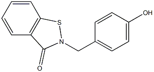 2-[4-Hydroxybenzyl]-1,2-benzisothiazol-3(2H)-one