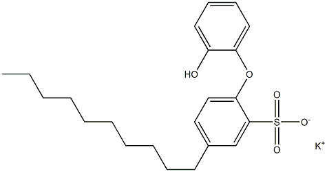 2'-Hydroxy-4-decyl[oxybisbenzene]-2-sulfonic acid potassium salt