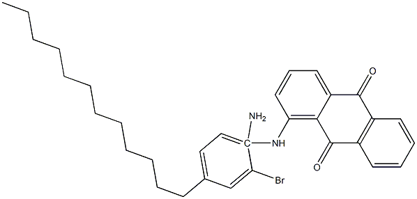 1-Amino-2-bromo-4-dodecylanilinoanthraquinone