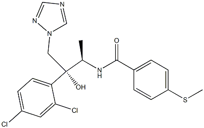 N-[(1R,2R)-2-(2,4-Dichlorophenyl)-2-hydroxy-1-methyl-3-(1H-1,2,4-triazol-1-yl)propyl]4-(methylthio)benzamide