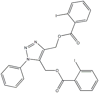 1-Phenyl-1H-1,2,3-triazole-4,5-bis(methanol)bis(2-iodobenzoate)|