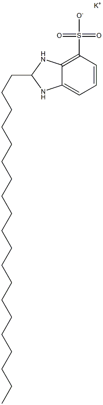 2,3-Dihydro-2-icosyl-1H-benzimidazole-4-sulfonic acid potassium salt