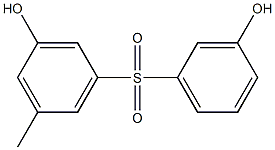 3,3'-Dihydroxy-5'-methyl[sulfonylbisbenzene]