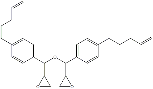 4-(4-Pentenyl)phenylglycidyl ether Struktur