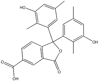 1,3-Dihydro-1,1-bis(3-hydroxy-2,5-dimethylphenyl)-3-oxoisobenzofuran-5-carboxylic acid