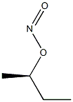 (-)-Nitrous acid (R)-sec-butyl ester Structure