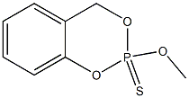 2-Methoxy-4H-1,3,2-benzodioxaphosphorin-2-thione,,结构式