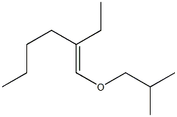 2-Ethyl-1-isobutoxy-1-hexene Structure