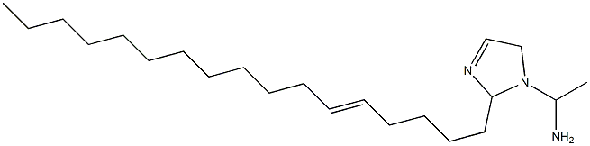 1-(1-Aminoethyl)-2-(5-heptadecenyl)-3-imidazoline 结构式