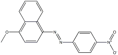 1-[(4-Nitrophenyl)azo]-4-methoxynaphthalene