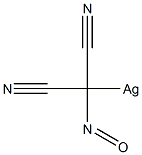 (Dicyanonitrosomethyl)silver(I),,结构式